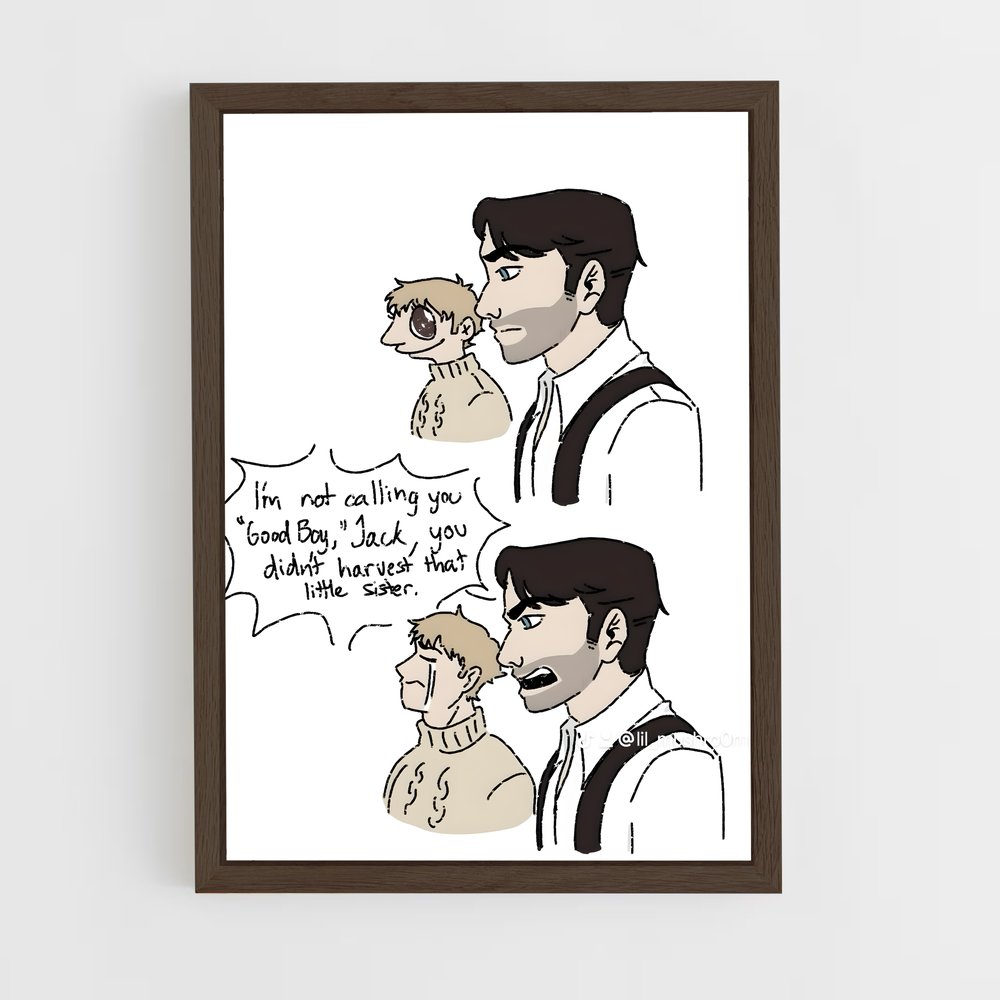 Poster Andrew et son Chat – affiche Bioshock (vue 5)